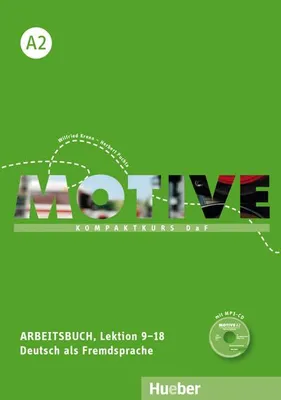 Produktbild von Motive A2.  Arbeitsbuch. Lektion 9-18 mit MP3-Audio-CD