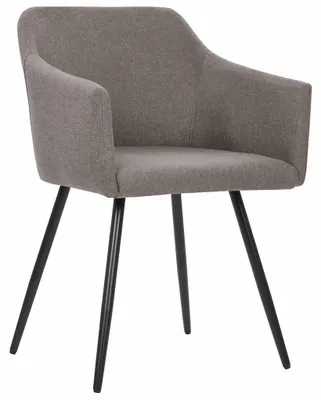 Imagen del producto de vidaXL: 2 sillas de comedor, color taupe, tapizadas en tela