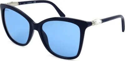 Produktbild von Swarovski SK0227S Quadratische Acetat-Sonnenbrille für Damen