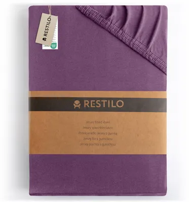 Produktbild von RESTILO Jersey Spannbettlaken 100% Baumwolle 180x200 cm