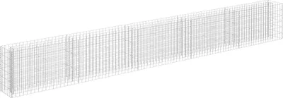 Produktbild von vidaXL Gabionen-Hochbeet Verzinkter Stahl 450×30×60 cm