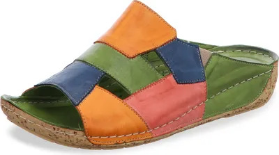 Produktbild von Gemini Damen Pantolette bunt Größe 36