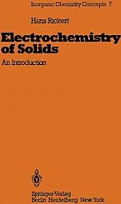 Produktbild von Electrochemistry of Solids