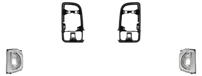 Produktbild von Spiegelkappe + Spiegelblinker passend für Mercedes Sprinter 907 Links & Rechts Johns