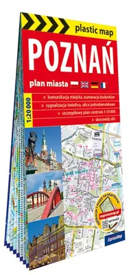 Zdjęcie produktu dla Poznań foliowany plan miasta 1:20 000