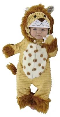Produktbild von Löwen Kostüm Rubies Safari, Beige Braun, Größe T, Tierkostüm, Karneval