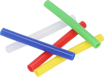 Obrázek produktu pro Dětské kousátko Tube Food Grade BPA Free Freezable Boilable Silicone Infant Teether Chewing Toy 5ks