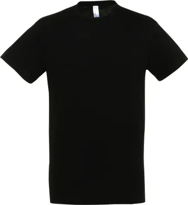 Image de T-shirt SOLS Regent pour homme, manches courtes PC288 (2XL) (Noir)
