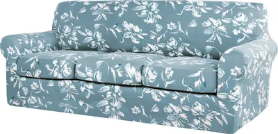 Obrázek produktu pro Super stretch potah na pohovku s odděleným polštářovým potahem Pohovka Křeslo Loveseat Pohovka Kryty（3 Seater Sofa，Blue）