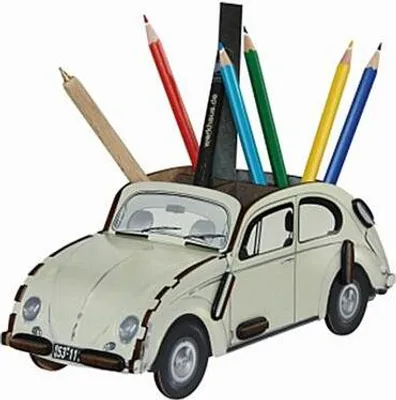 Produktbild von Stiftebox VW Käfer Limosine beige