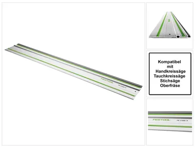 Productafbeelding van Festool FS 1080/2 geleidingsrail 1080 mm ( 491504 ) voor hand-, inval- en decoupeerzagen / bovenfrees