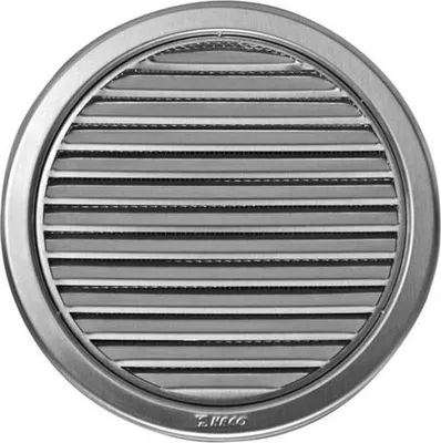 Immagine prodotto di Griglia di ventilazione HACO NVM rotonda con maglia Ø150 mm in acciaio inox