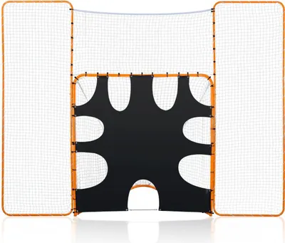 Immagine prodotto di Rete da lacrosse 3 in 1 da 3,65 x 2,75 m con attrezzatura di rimbalzo con backstop