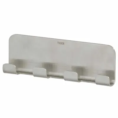 Produktbild von Tiger Multi-Handtuchhaken Colar ohne Bohren Silbern 1314730946