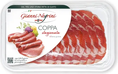 Produktbild von Gealterter Schweinenacken Coppa stagionata in Scheiben 80g - Gianni Negrini