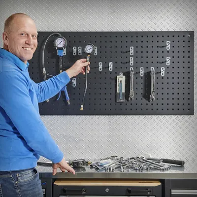 Produktbild von Werkzeughaken im 20er Set - 10 cm