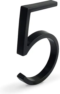 Produktbild von Famanu Hausnummer 12 cm - Modernes Design