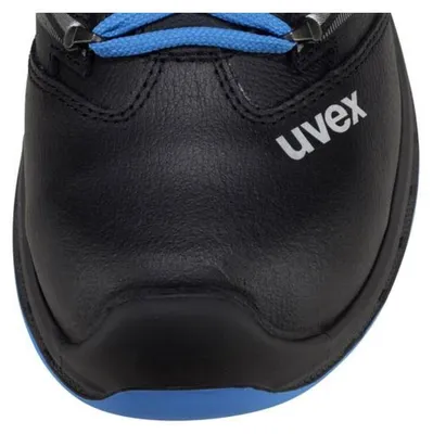 Produktbild von uvex Halbschuhe 2 trend S3 blau schwarz Weite 12 Gr. 36