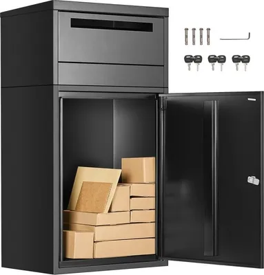 Produktbild von Paketbriefkasten 500x325x909mm - Paketbriefbox - Packstation - Hochwertiger Paketkasten