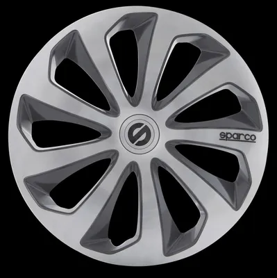 Produktbild von 16" Zoll Radkappen Silber Grau Radzierblenden Radblenden SPC1673SVGR SPARCO