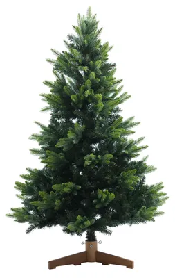 Produktbild von Zelsius Künstlicher Weihnachtsbaum 150 cm, Tannenbaum künstlich mit Holzständer, Naturgetreu