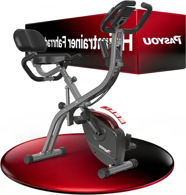 Obrázok produktu pre Domáci rotoped - Skladací fitness bicykel - Ergometer - Tandemový bicykel - Bicykel - 10 magnetických stupňov odporu