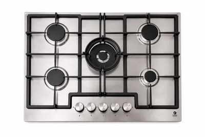 Produktbild von Gasline GAG75INX Gaskochfeld 75cm Edelstahl mit 5 Brennern LPG/ERGAS