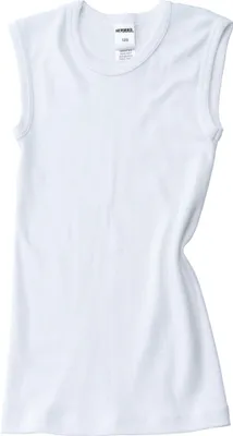 Produktbild von HERMKO 2040 2er Pack Jungen Muskelshirt aus Baumwolle, Farbe:weiß, Größe:164