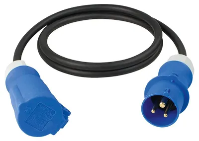 Productafbeelding van Verlengkabel voor Caravans met 3-Polige Stekker, 1,5 meter, IP44, 230 V/16 A