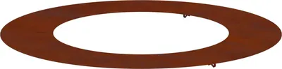 Produktbild von geeignet für flachen Baumring Braun Ø50 / 80 cm Wetterfeststahl