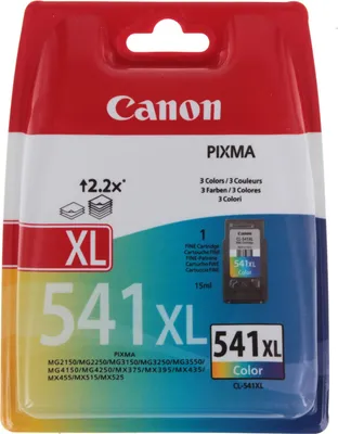 Image de Cartouche d'encre originale Canon CL-541XL MG2250/MX395 Tricolore