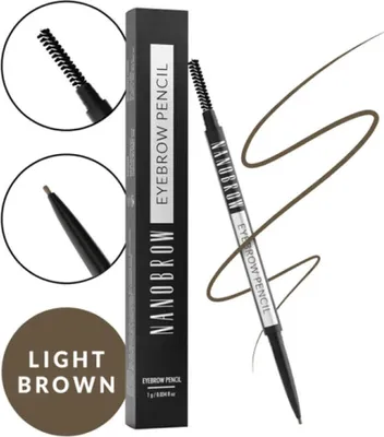 Produktbild von Nanobrow Eyebrow Pencil Augenbrauenstift Light Brown 1 g