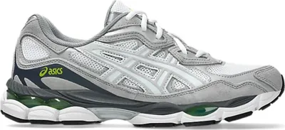 Produktbild von Kaufen Sie den ASICS GEL-NYC White Glacier Grey bei Kicksshop. Sportlicher weiß-grauer Herrensneaker mit GEL-Dämpfung und modernem Design.