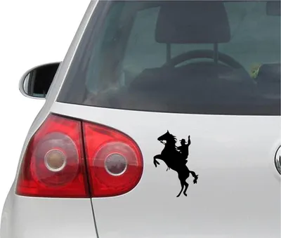 Produktbild von Aufkleber / Autoaufkleber - JDM - Die cut - COWBOY #2 Western - Auto, Truck, Notebook, Laptop - schwarz - 93mmx139mm