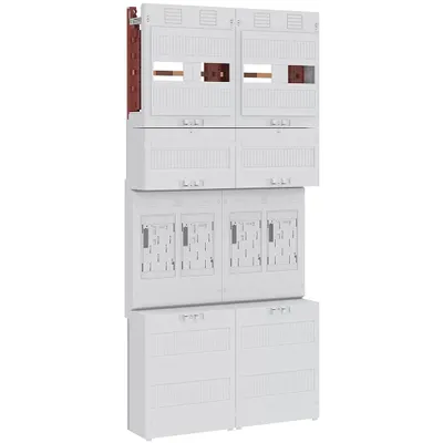 Produktbild von ABN Zählerplatz eHZ 4Z mit Klemmstein 4-polig, BxH : 500x1050mm Z27EE4400