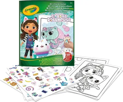 Image de Crayola - Gabby's Doldose + stickers feuilles à colorier