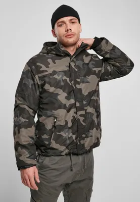 Produktbild von Brandit Frontzip Windjacke Größe 3XL Farbe Dunkles Tarnmuster