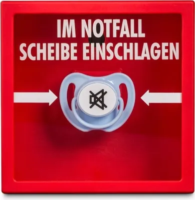 Produktbild von Schnuller für den Notfall Scherzartikel