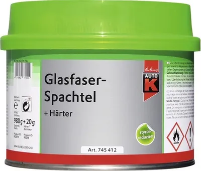 Produktbild von Auto-K Glasfaserspachtel + Härter 1000g