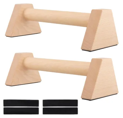 Obrázek produktu pro Dřevěné paraletické bradla pro fitness a gymnastiku, 30 cm