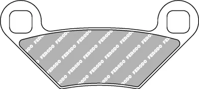 Image de Jeu de plaquettes de frein FERODO avant/arrière FDB2276SG