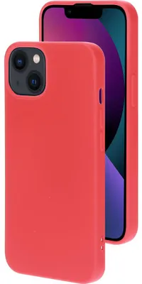 Produktbild von Mobiparts Silicone Cover, Cover, Apple, iPhone 13, 15,5 cm (6.1"), Rot