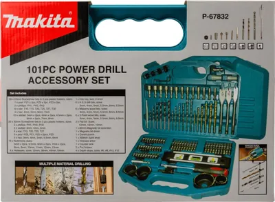Produktbild von Makita 101-tlg. Bohrer-/Bit-Set HSS
