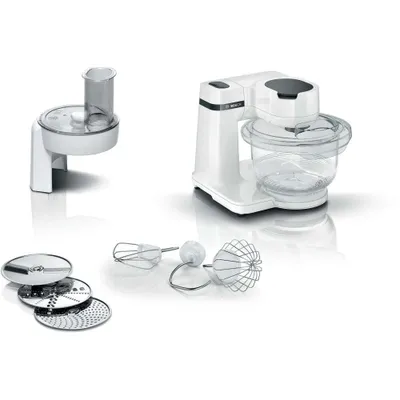Zdjęcie produktu dla Bosch Serie 2 MUMS2TW01, 3,8 l, Czarny, Biały, 1,1 m, 700 W, 220 - 240 V, 50 - 60 Hz
