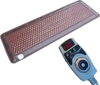 Immagine prodotto di Materasso per massaggio Happyment - dispositivo per massaggio - tappetino per massaggio - tappetino per agopressione - con calore - 50x150cm