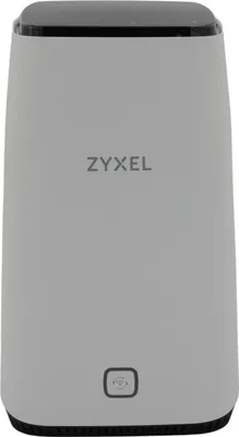 Produktbild von Zyxel FWA510, Wi-Fi 6 (802.11ax), Tri-Band (2,4 GHz / 5 GHz / 5 GHz), Ethernet/LAN, 5G, Schwarz, Weiß, Tabletop-Router