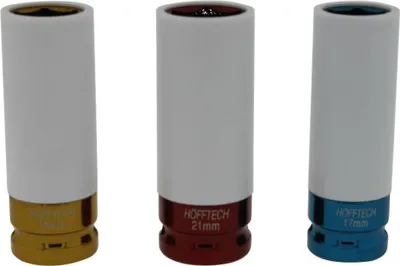 Produktbild von Höfftech 012213 Stecknüsse Schoneinsätze 17-19-21mm für Alufelgen