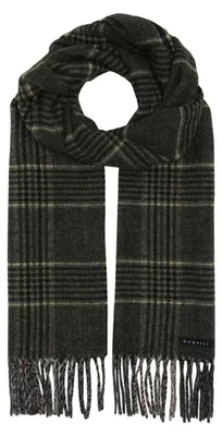 Imagen del producto de bugatti bufanda Classic Checkered Scarf Dark Olive verde oliva