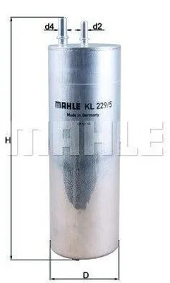 Obrázek produktu pro Palivový filtr KNECHT KL 229/5