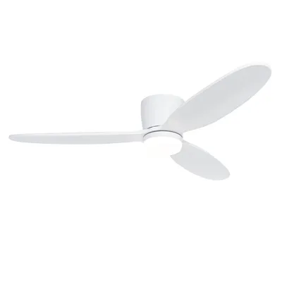 Produktbild von DeckenventilaTor Weiß 132cm inkl LED Dimmbar mit Fernbedienung SOfio